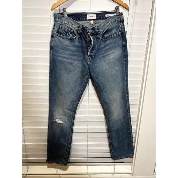 Frame Denim Heritage Button Fly Mens Pants - Size 32x30 - Picture 1 of 5